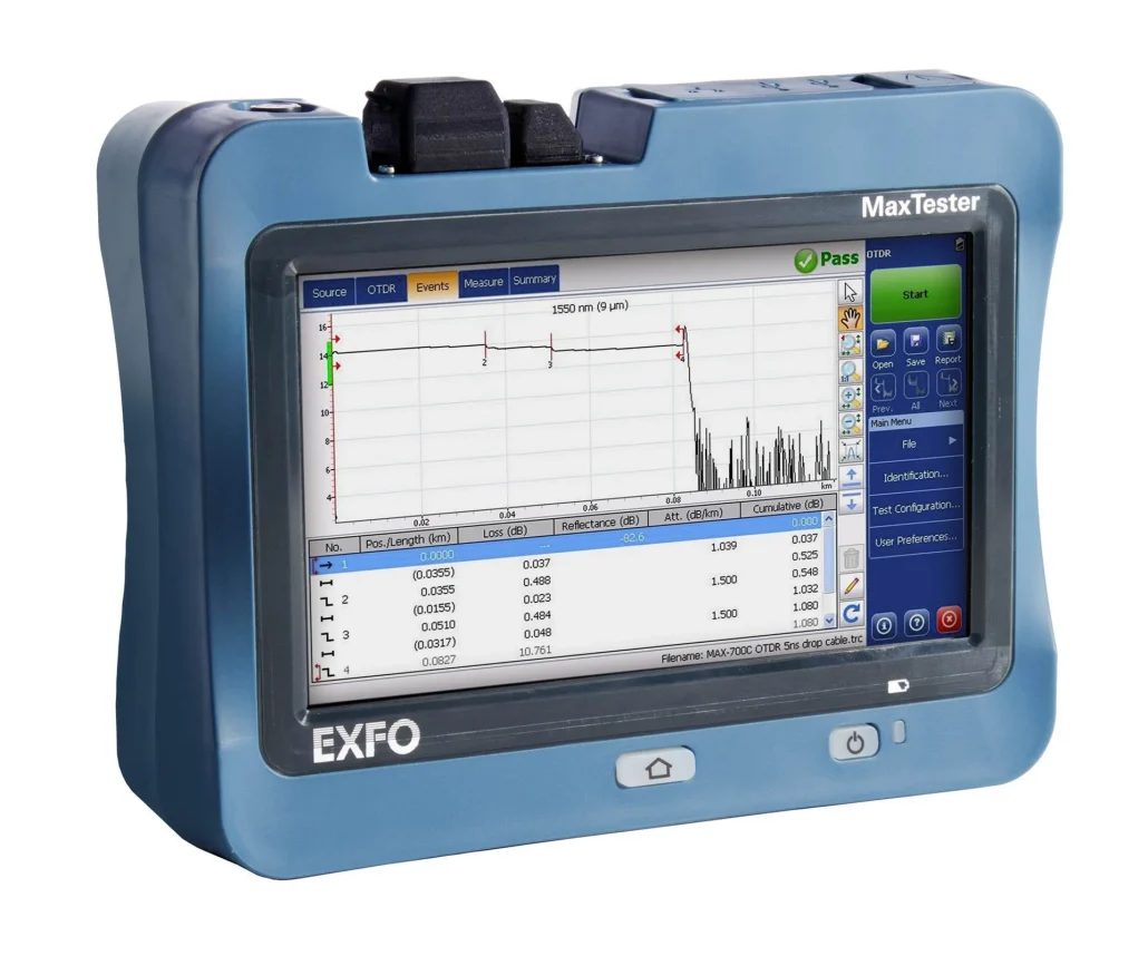 مکس تستر فیبر نوری EXFO MaxTester 730D